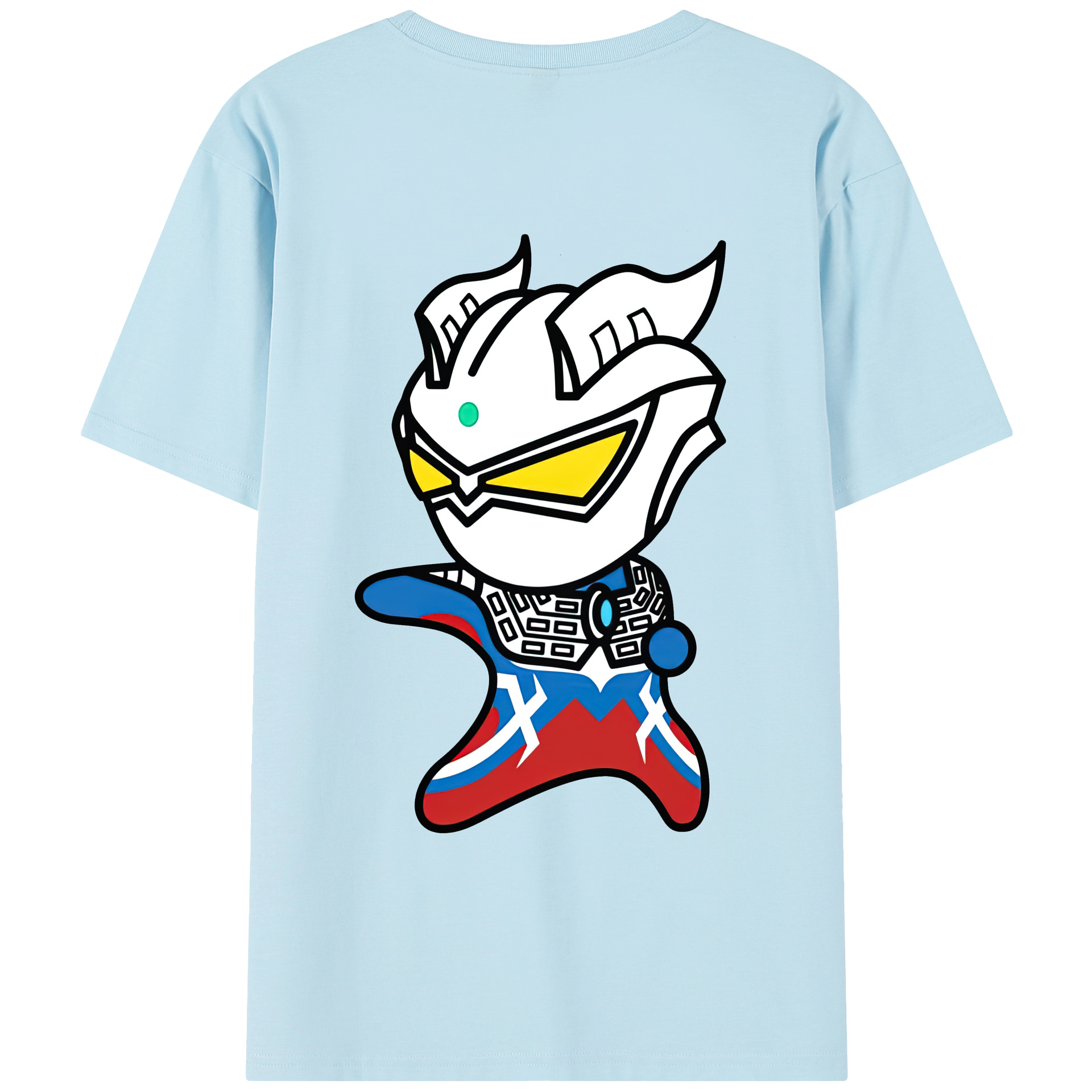 （画像用） ウルトラマン Ultraman 綿100％半袖Tシャツ（背面プリント）